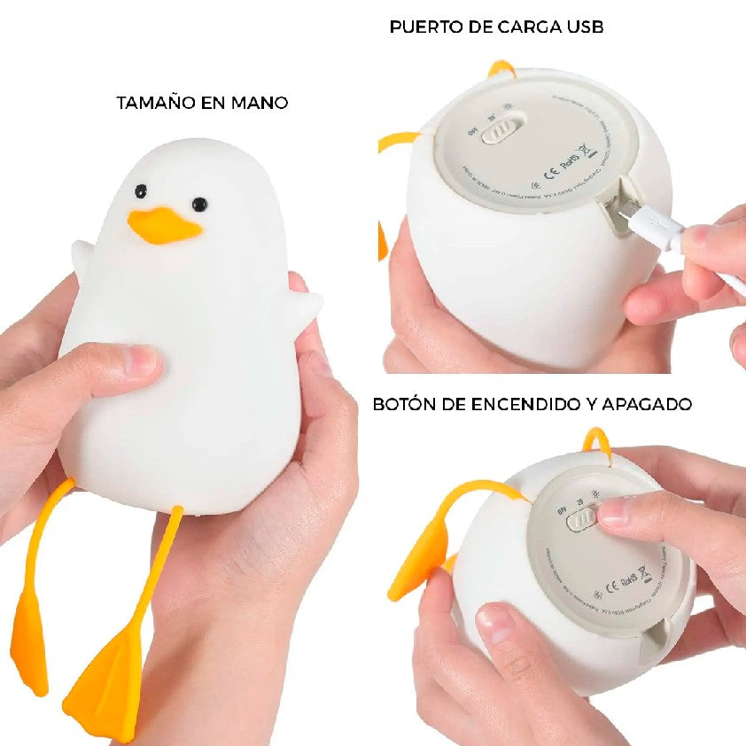 LÁMPARA LED PATITO